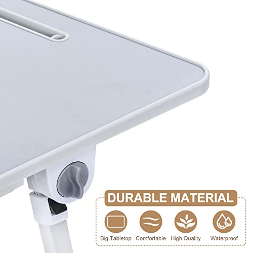 PATIKIL-Laptop-Bed-Tray-Table-236x157-Foldable-Lap-Desk-with-Storage-Drawer-Adjustable-Bed-Desk-for-Laptop-Bed-Working-Eating-Writing-Gaming-Drawing-Grey