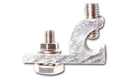 Amphenol Industrial HGLU-10 HelioLug, Bolt-On Coupling, Cable Size (25 mm / 4 AWG) to (4 mm / 12 AWG), Screw Termination (Pack of 10)