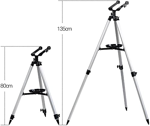 Telescopio refractor 76 mm con trípode y visor miniatura 7