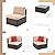 Shintenchi 7 Pieces Patio Furniture Sets Outdoor All-Weather Sectional Patio Sofa Set PE Rattan Manual Weaving Wicker Patio Conversation Set with Glass Table & Ottoman Cushion and Red Pillows, Beige