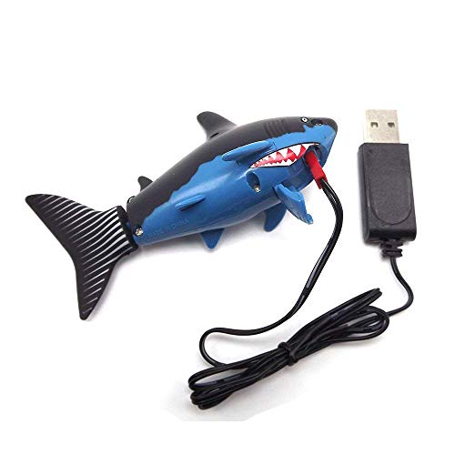 image for Tipmant Mini RC Fish Electronic Shark Remote Control Boat Ships & Subm