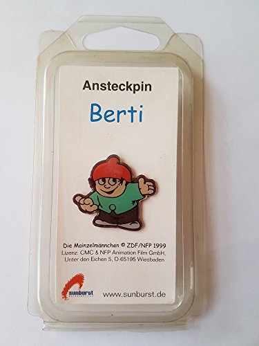 Preisvergleich Produktbild Ansteckpin Mainzelmännchen BERTI - ZDF Anstecker Pin