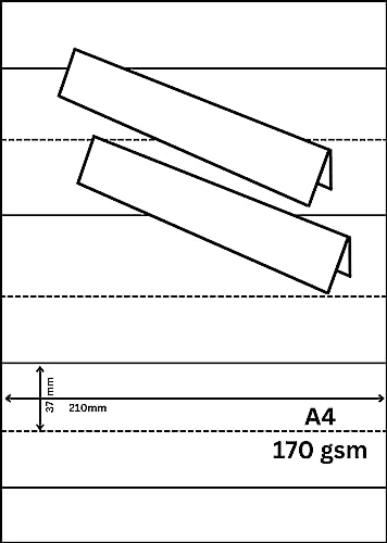 OfficeGear Wide Tent Cards 4-up [55 Sheets - Image 4