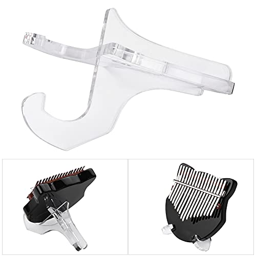 lifcasual Portátil Thumb Piano Stand Holder Transparente Acrílico Kalimba Bracket Destacável para Ka
