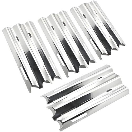 Heavy Duty Stainless Steel Gas Grill Repair Kit - 14.5x7.25 Heat Plate Shield Tent Replacement for Vermont Castings CF9030/50/80 VM400/450/508/600 Jenn-Air JA460/JA461P/JA580 VTB1 & VCHP1 Parts