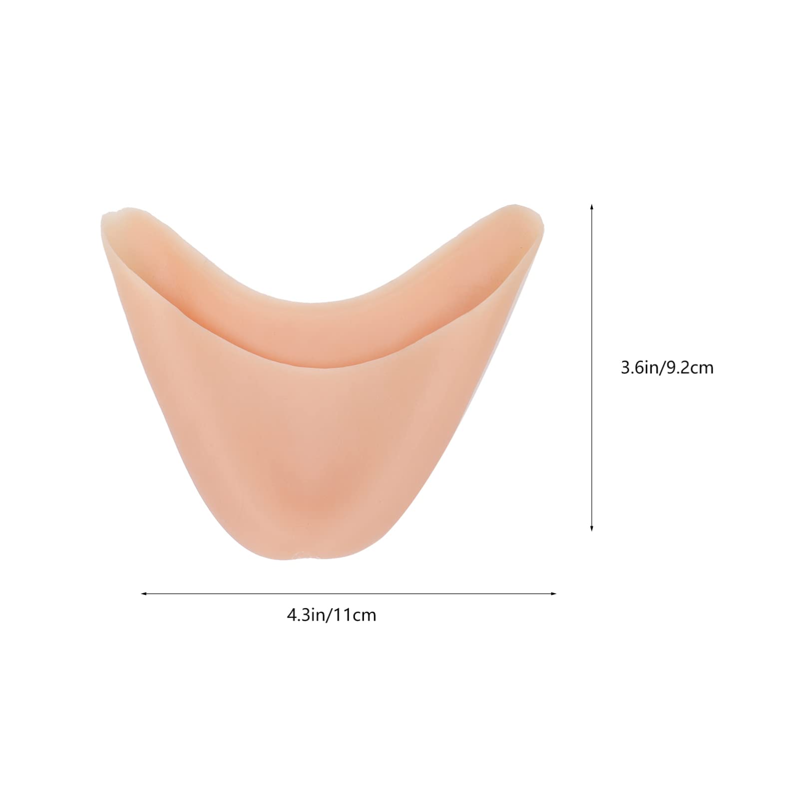 BEBEMOKO 1 Pair Breathable Skin Color Toe Covers for Ballet Dance Comfortable Protective Foot Sleeves Reusable Cushions for Toe Injury Prevention and Comfort During Practice