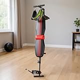 Mesa de inversión ergonómica for aliviar la Columna y el Cuello, Banco Resistente for Estirar la Espalda, máquina de tracción Ajustable y Masaje Lumbar y Cervical.