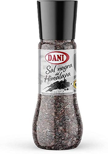 Dani - Sal Negra del Himalaya con Molinillo - Tamaño Familiar 400 gr.