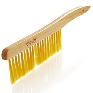 Honey Keeper 14-Inch Bee Hive Brush with Wooden Handle – Beekeeping Tool for Beekeepers
