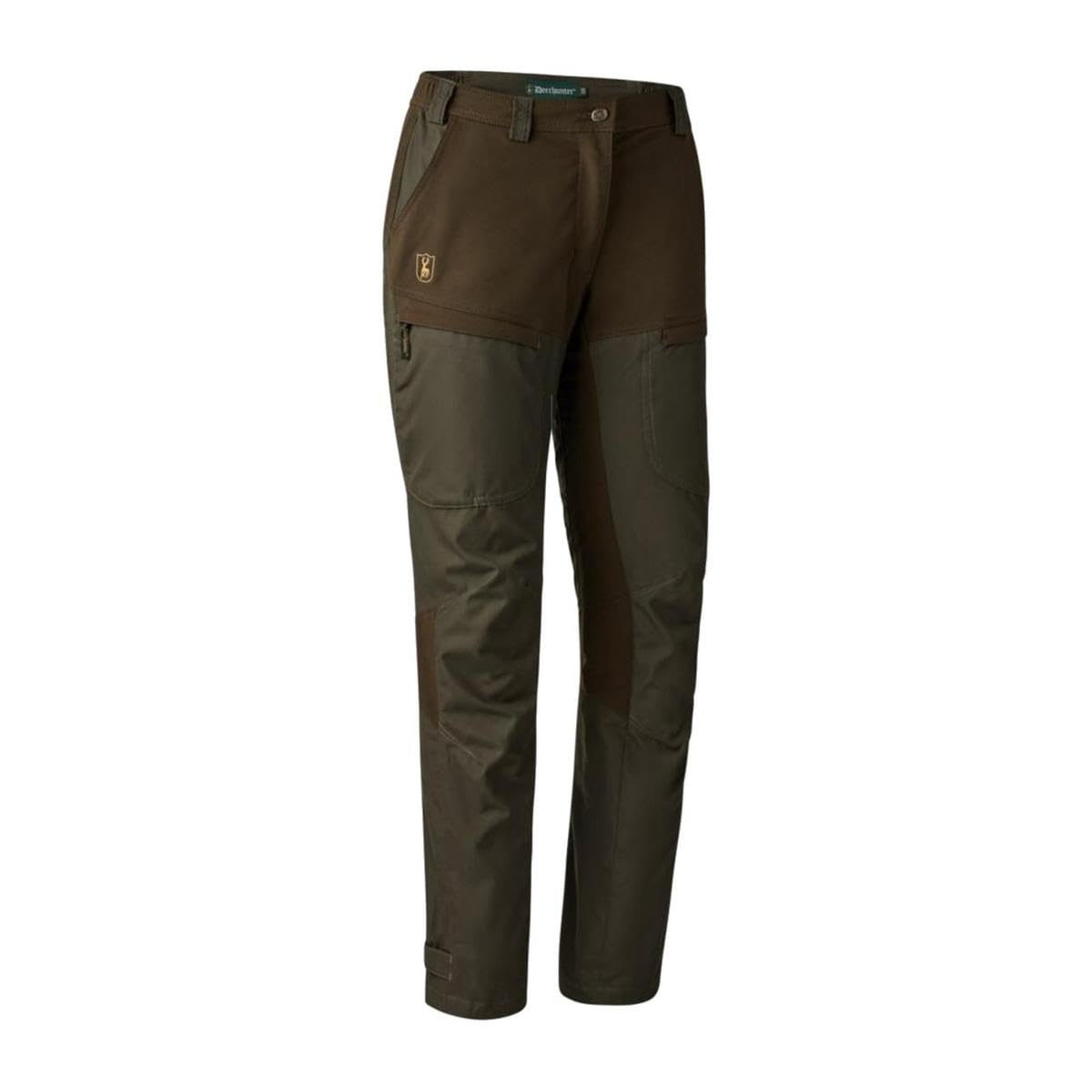 Deerhunter Men's Brown Lady Ann Trousers With Membrane Deep Green C48 - Hunting Trousers Waterproof Durable For