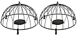 Selections Ground Bird Feeder Haven Cage for Black Birds and Starlings (Pack of 2)