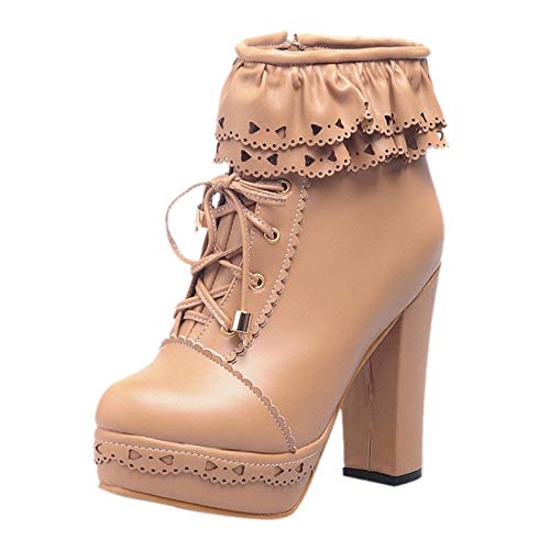 platform dress boots