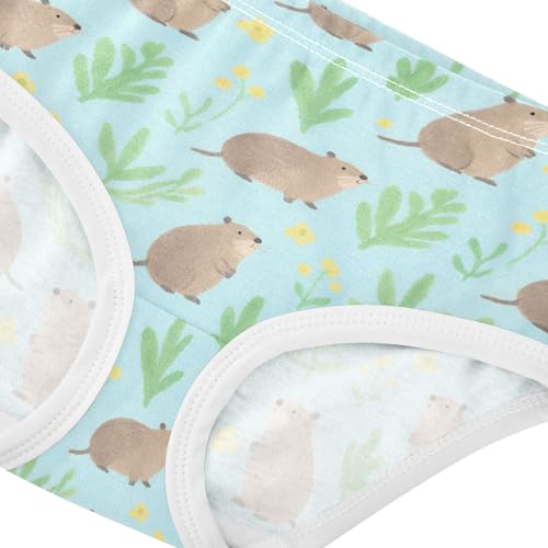 GuoChe Organic Cotton Panties Breathable Panties Briefs Underwear for Kid4