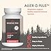 Mountain Peak Nutritionals Aller G Plus - Respiratory, Sinus, & Seasonal Allergy Support - w/Bromelain & Stinging Nettle - Promotes Healthy Immune Function (90 Vegetarian Capsules)