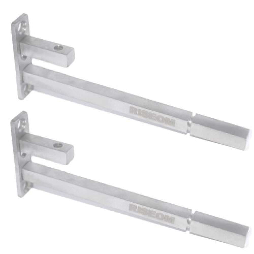 Heavy Duty Shelf Brackets - Holds 6-12mm Glass -1