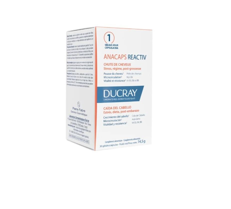 Anacaps Reactive Integratore Alimentare, 3 x 30 Capsule