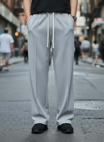 Image of Mack Jonney Men's Solid Track Pants | Solid Design | Regular Fit | Casual & Athleisure Wear |Pack of 1-MMJ-1