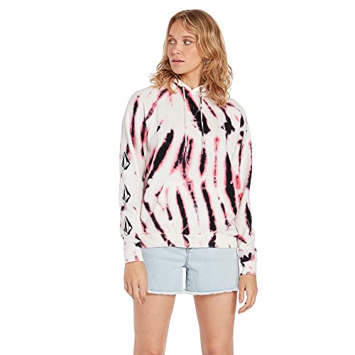 Image of Volcom Women's Regular Iconic Stone Hooded Fleece Sweatshirt