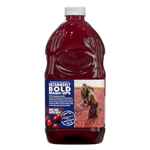 Image of Ocean Spray Cran-Pomegranate Cranberry Pomegranate Juice Drink, 64 Fl Oz Bottle (Pack of 8)