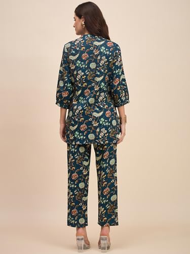 Image of Truvon Fashions Women's Co-Ords Set, Kurta and Pant Set