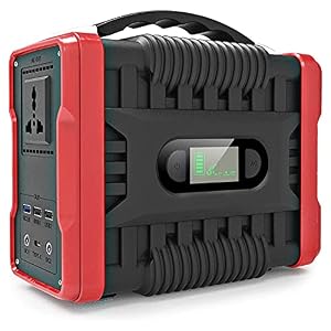 LALEO 222Wh/60000mAh 200W Portable Power Station AC Powerbank, Backup Lithium Battery, Portable Solar Generator with AC/DC/USB-C Output, LED light for Travel, Camping Emergency Power Supply