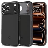 Spigen Cover per iPhone 17 Pro Max, Ultra Hybrid T MagFit, Compatibile con MagSafe - Nero Opaco