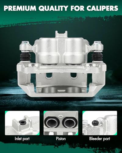 Image of SCITOO Front Right Brake Caliper With Bracket 19B3103 Compatible For Acura TL 2009-2014, For Acura TLX 2015-2018, For Honda Ridgeline 2006-2014