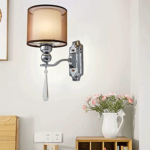 Aplique de pared vintage E27 y estilo rústico para lámpara de dormitorio 7