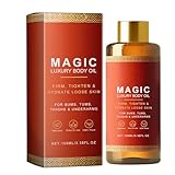 Clysburtuony Magic Luxury Body Oil, Firming and Tightening Treatment for Loose Skin, 3.38 FL OZ (Standard, A)