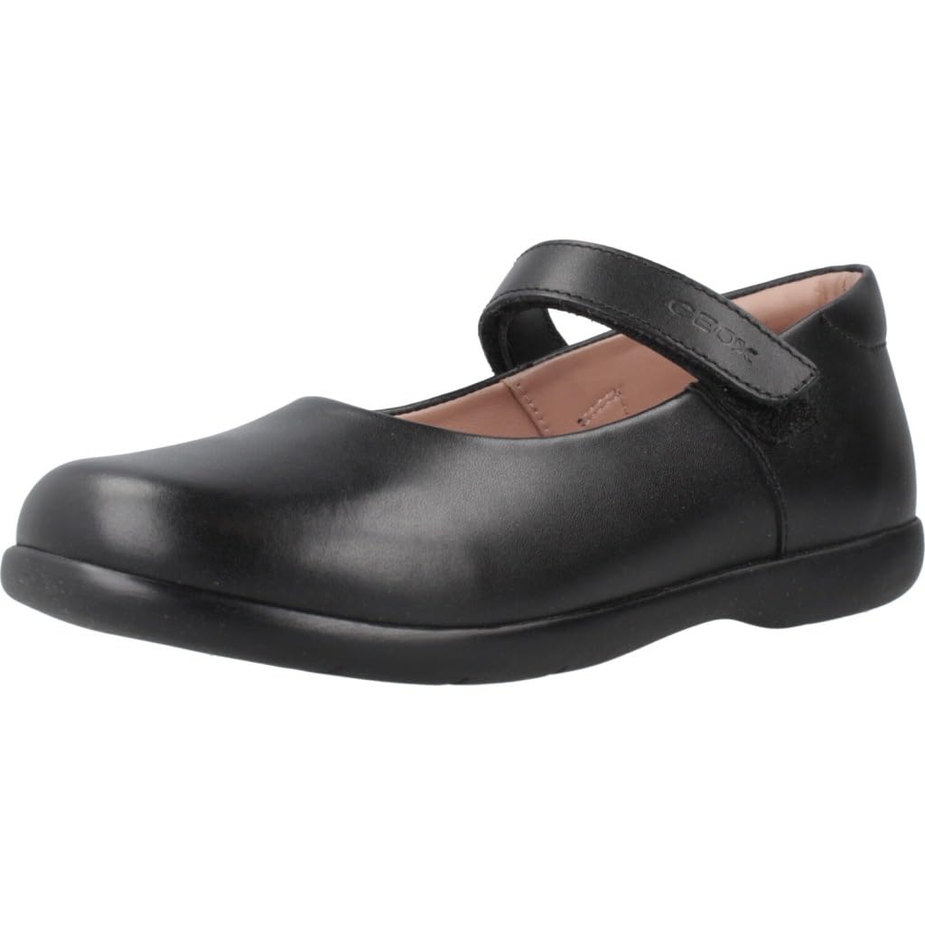 Geox Meisje J Naimara Girl A Ballet Flat, zwart, 29 EU