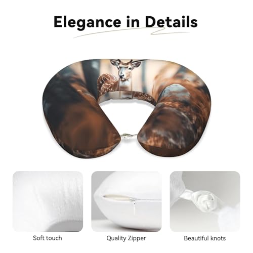 Almohada de Viaje Memory Foam Negra Talla Única miniatura 4