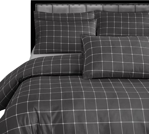 Lazzaro Single Duvet Cover Set - Premium Microfiber Duvet Cover Single (135 x 200 cm) 2 PCs - Ultrasoft Hypoallergenic Reversible Quilt Cover Bedding Set With Zipper Closure - Cosy Home Interiors Lazzaro Single Duvet Cover Set - Premium Microfiber Duvet Cover Single (135 x 200 cm) 2 PCs - Ultrasoft Hypoallergenic Reversible Quilt Cover Bedding Set With Zipper Closure - Image 8