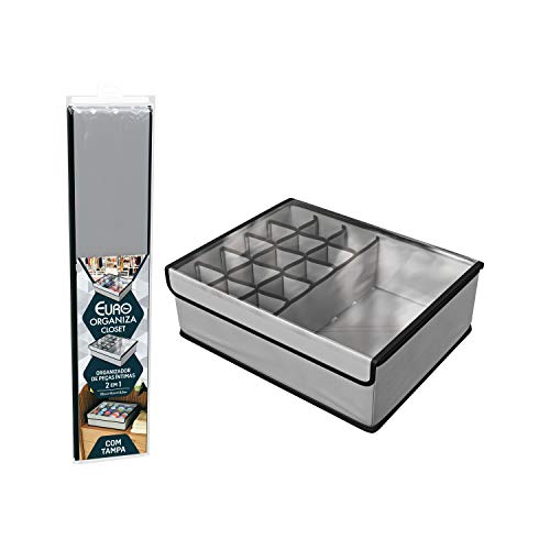 Organizador para peças íntimas 2 em 1, CST5999, Euro Home