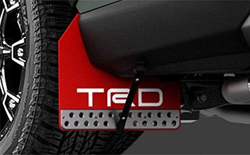 rav4 TRD マッドフラップ　マッドガード　泥除け　レッド TRD マッドフラップ レッド RAV4 MXAA52 MXAA54 AXAH52 AXAH54 19/4