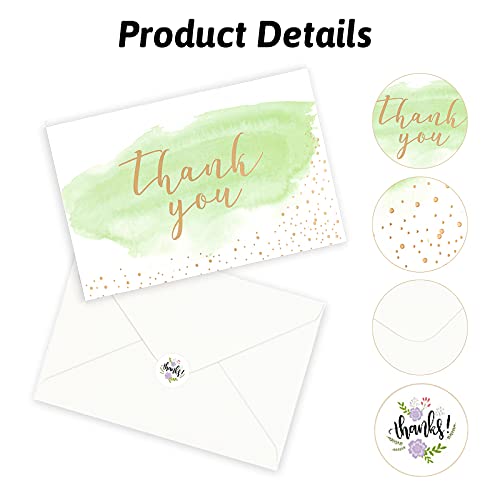 EDATOFLY 24 Pezzi Biglietti Ringraziamento