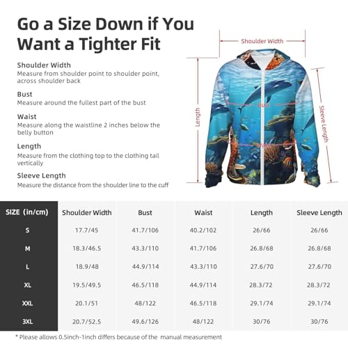 Chaqueta de protección solar con capucha unisex miniatura 5