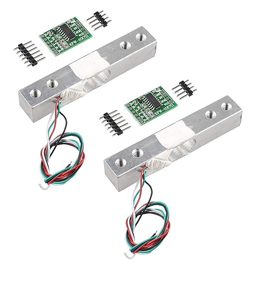 2Pcs 10kg Load Cell + HX711 Weight Weighing A/d Module Pressure Sensor Digital Portable-image-17