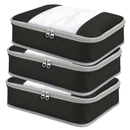 Packing Cubes for 22" Suitcase Travel Luggage Organizers - Travel Organizer Bags Luggage Clothes Accessories Storage Carry on Suitcase Packing Pouches Bag For Men Women Kids 1/2X3PACK