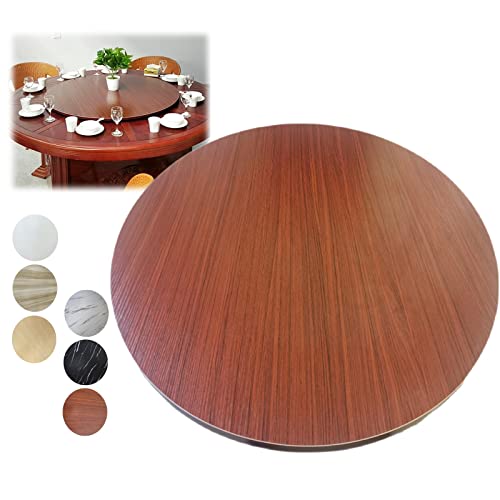Plateau de service rotatif en bois pour table ronde de cuisine et dîner convivial - 2