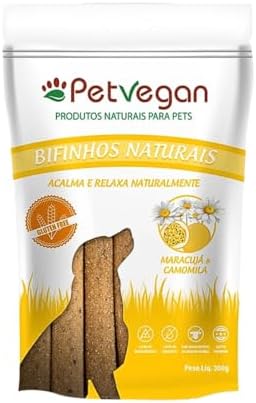 Bifinho PetVegan Acalma e Relaxa para Cães Sabor Maracujá e Camom...