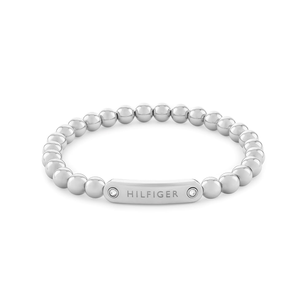 Tommy Hilfiger Jewelry Armband mit Schmuckperlen für Damen Kollektion aus Edelstahl, Gelbgold und Nelkengold