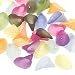 25pc Acrylic Plastic Calla Lily Flower Beads- Large Chunky Assortment Pack-  24mm 1 Inch