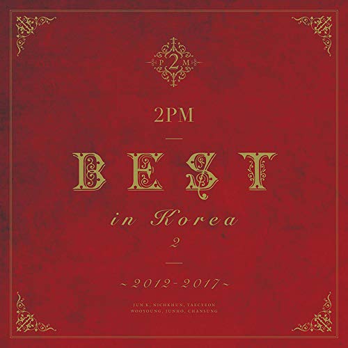 2PM BEST in Korea 2 ~2012-2017~ (通常盤)