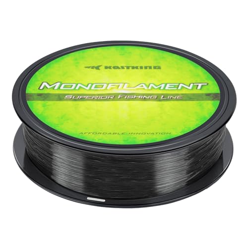 KastKing Premium Monofilament Fishing Line,Black,300Yds,4LB
