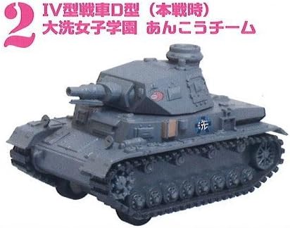 Amazon ガールズ パンツァー 劇場版 ガルパン プルバックタンク 2 Iv号戦車d型 本戦時 大洗女子学園 あんこうチーム 単品 通販