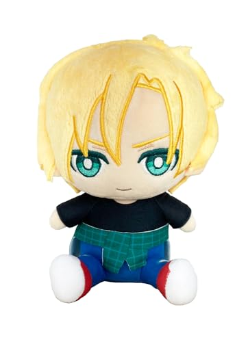 Peluche Lynx Banana Fish 17,8 cm Great Eastern doudou assis manga
