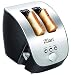 Produktbild Edelstahl Toaster | 2 Scheiben Toaster | Design Toaster | Schräg Ttoaster | Toastautomat | Röstautomat | 1000 Watt | Edelstahl-Gehäuse | Stufenlos einstellbar | INOX-Design |