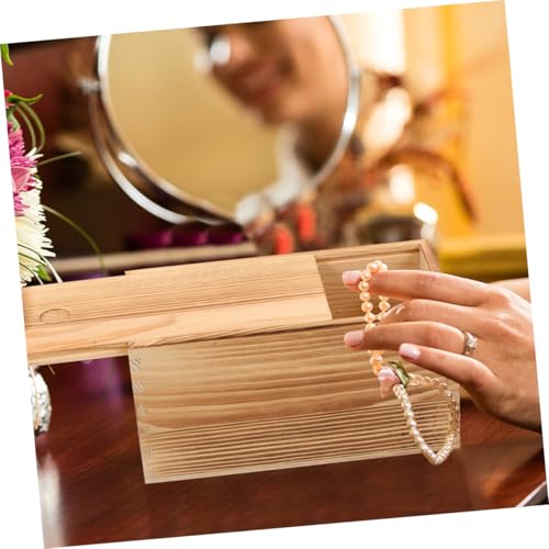 Boîte à bijoux en bois pour protéger vos boucles d'oreilles de la poussière - 8