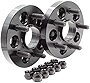 Wheel Accessories Parts Set of 2 Wheel Adapter Spacer 5x100 to 5x100 Hub Centric 56.10 Hub Bore 12x1.25 Thread 20mm Thick- Fit Subaru Forester, Impreza, Legacy
