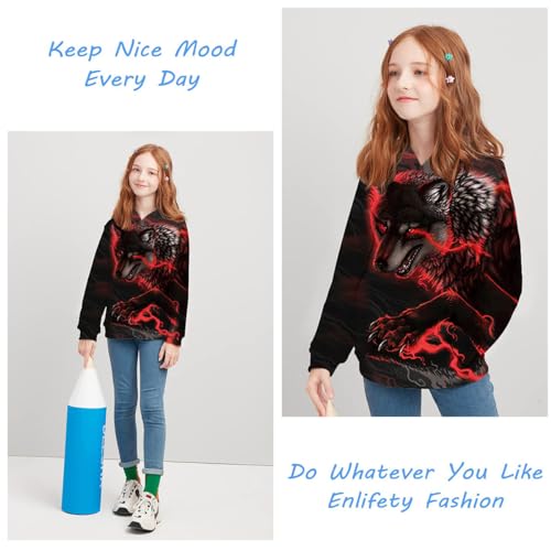 Belovecol Felpa Ragazzo Ragazza 3D Hoodie Cool